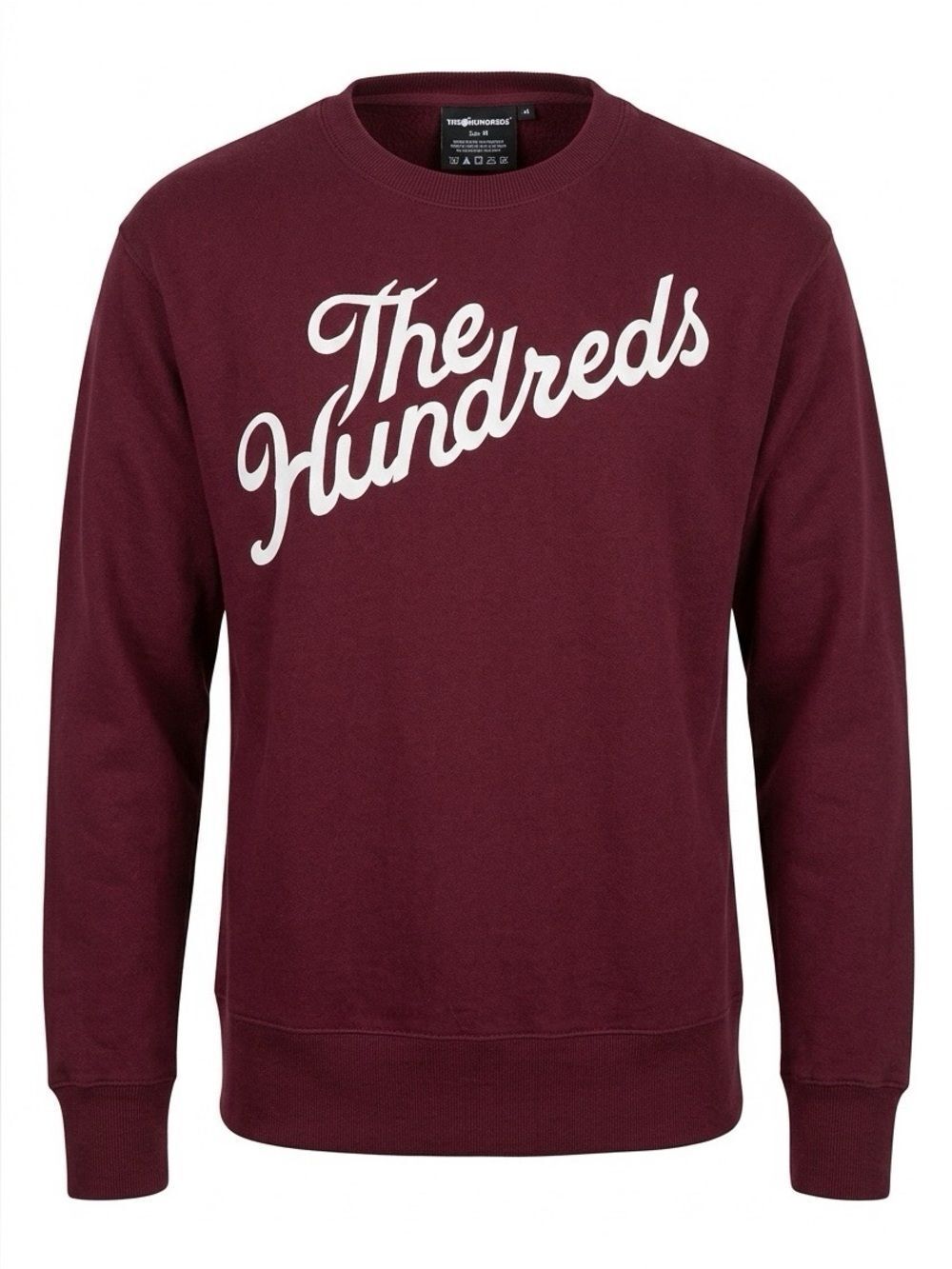 MAROON THE HUNDREDS SKATEBOARDING SWEATSHIRT SIZE LARGE EUC